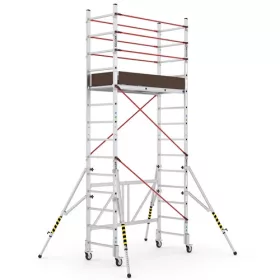   CAGSAN ALL-FLEX gurulóállvány-Munkamagasság: 4.8 m ; BŐVÍTHETŐ!