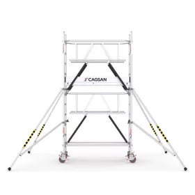   CAGSAN PROTUBE SN(180) Gurulóállvány - Munkamagasság: 4.3 m