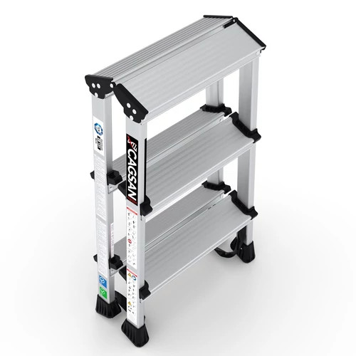 CAGSAN OLIMPOS kétoldalas lépcsős 2*3 fokos fellépő létra