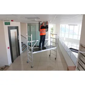 CAGSAN gurulóállvány Protube F90 - Munkamagasság: 2.9 m