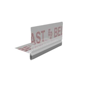   Dilatációs élvédő profil, "V-típusú", 250 cm