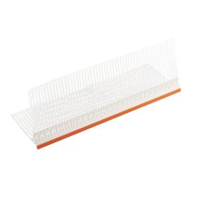   Vízorros, üvegszövet hálós ellátott élvédő, látszó éllel 