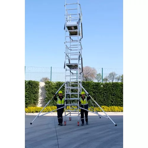 CAGSAN PROTUBE (SN240) gurulóállvány-Munkamagasság: 12.7 m