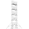 CAGSAN PROTUBE (SN240) gurulóállvány-Munkamagasság: 11.5 m