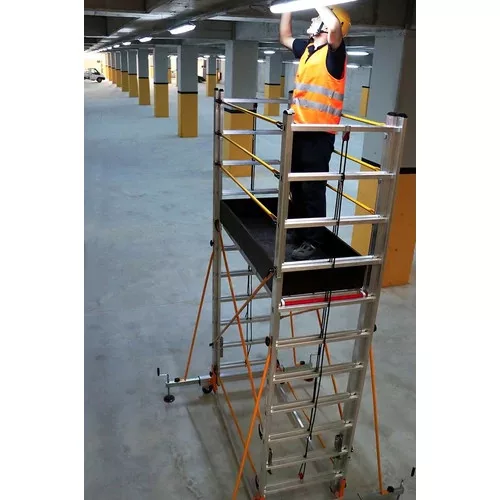 Cagsan Telesafe XLN Félprofi 2x8 fokos kétrészes állvány - Munkamagasság: 4,7 m