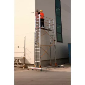   Cagsan Telesafe XL Alap 2x11 fokos kétrészes állvány - Munkamagasság: 6.4 m