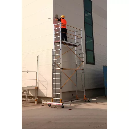 Cagsan Telesafe XL Alap 2x11 fokos kétrészes állvány - Munkamagasság: 6.4 m